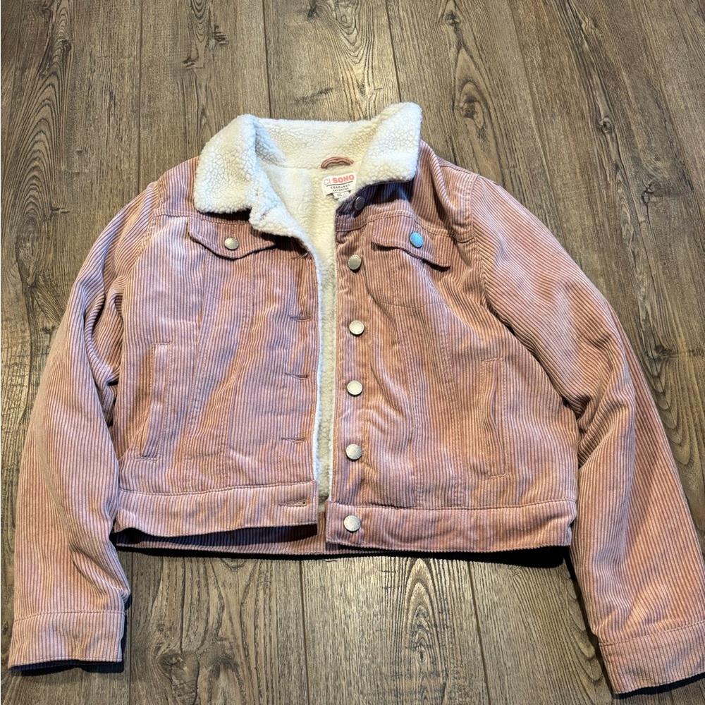 CI Sono Blush Pink Corduroy Jacket